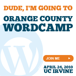 OC WordCamp – April 24, 2010